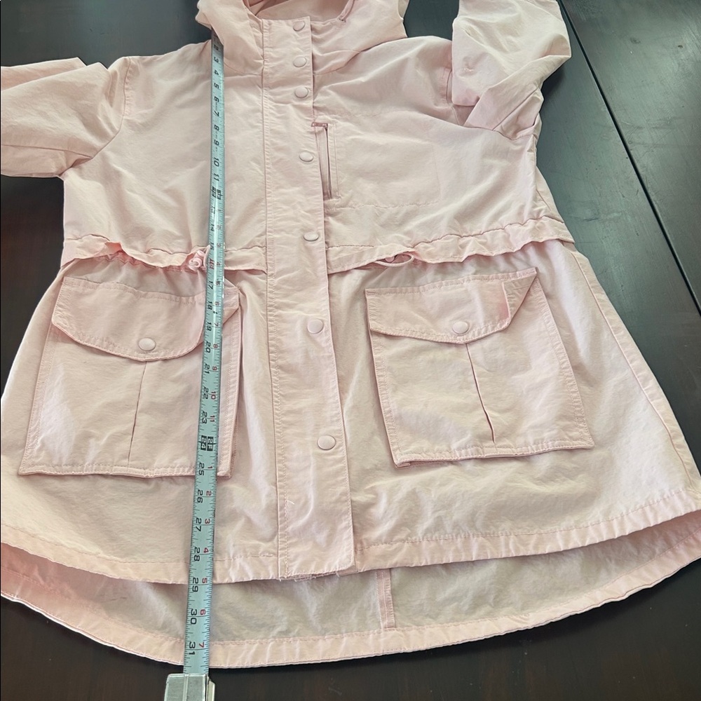 J. Crew Light Pink Hooded Utility Jacket - Picture 13 of 16